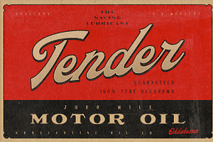 Fathers - Vintage Old Lettering Font