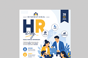 International HR Day Flyer, a Flyer Template by MightyDesign (Thumbnail 4 of 8)