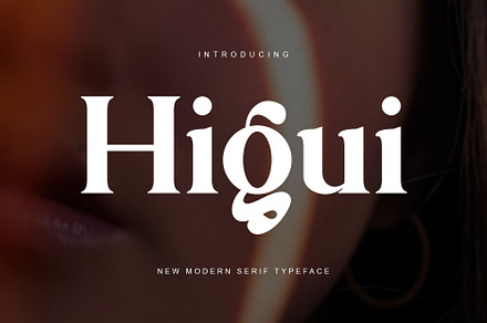 Higui Serif Typeface
