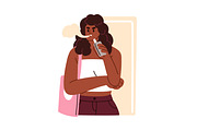 People smoking cigarettes set, a Person Illustration by Good Studio (Thumbnail 8 of 8)