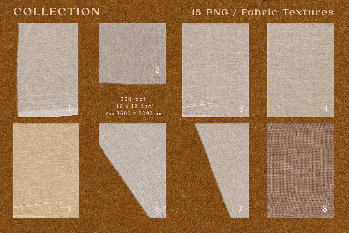 Fabric Textures Background, a Texture Graphic by Suna Kosem (Photo 4 of 8)