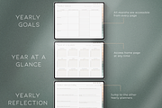 Undated Digital Planner iPad, a Websites & App Template by Makii Templates (Thumbnail 4 of 10)