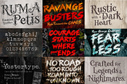 Ultimate Halloween Terror Font Pack, a Handwritten Font by HypeWorksCo (Thumbnail 14 of 15)