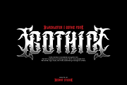 Gothic Bamliero - Blackletter Font, a Blackletter Font by Iqsiart Studio (Thumbnail 3 of 10)