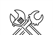 40 Home Repair Icon Set, an Outline Icon by adenpinkstore (Thumbnail 29 of 29)