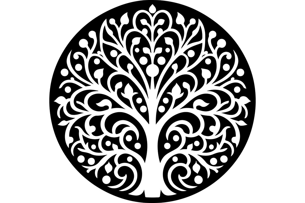 Mandala & Nature SVG Bundle, an Object Graphic by jahid234 (Photo 11 of 13)