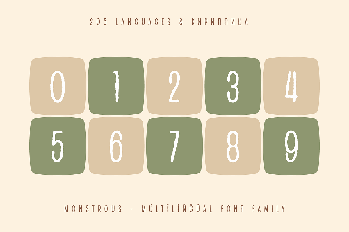 Monstrous Handwritten Typeface, a Handwritten Font by alpercakici (Photo 9 of 16)