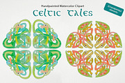 Watercolor Clipart St Patricks Day, an Illustration by LittleAcornGraphics (Thumbnail 2 of 5)