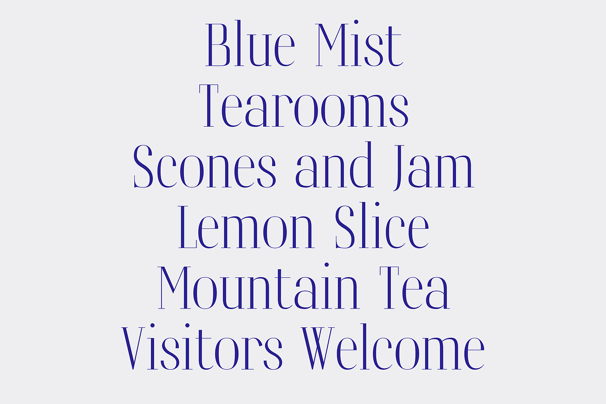 Katoomba, a Serif Font by Dennis Hotson (Photo 3 of 5)