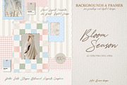 Bloom Season: Backgrounds & Frames, a Background Graphic by Mio Buono (Thumbnail 1 of 10)