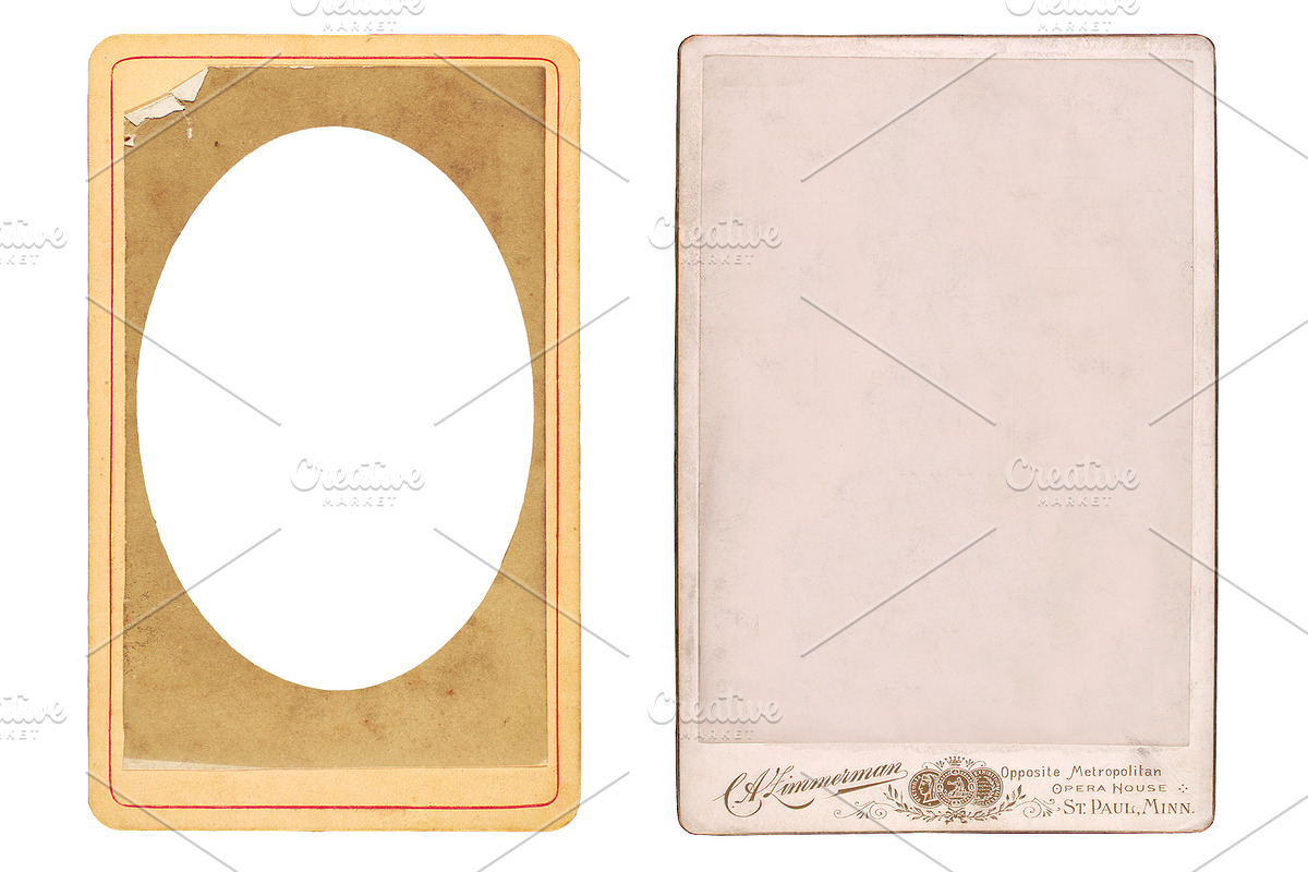 Vintage Photo Frames & Formats, a Texture Graphic by Blue Line Design (Photo 3 of 21)