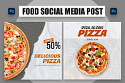 Food Instagram Social Media Posts, a Social Media Template by Northfrom (Thumbnail 1 of 3)