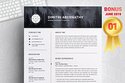 Resume/CV Bundle | 200+ for $29, a Resume Template by ResumeInventor (Thumbnail 57 of 207)