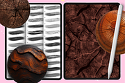 Procreate Wood interior brushes, a Brush Add-On by Revabrush (Thumbnail 6 of 7)