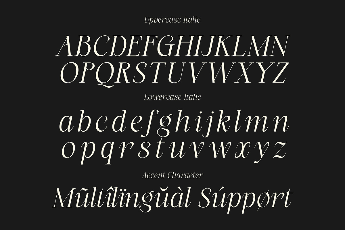 Le Marino Elegant Display Serif, a Serif Font by Letteralle Studios (Photo 8 of 10)