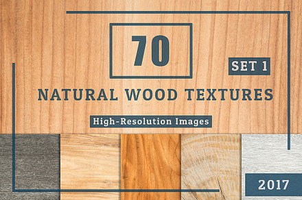 70 Natural Wood Table Textures Set 1