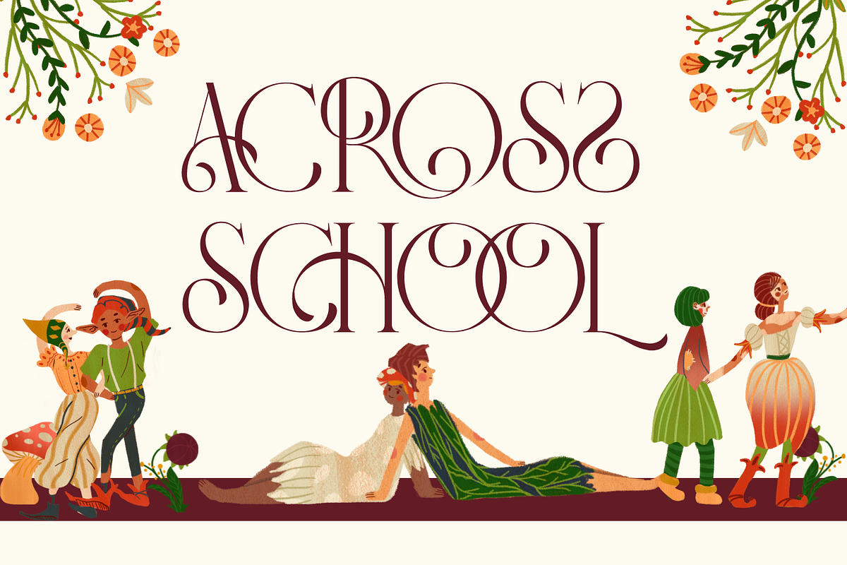 Panorama Ligatures Font, a Serif Font by 177Studio (Photo 4 of 8)