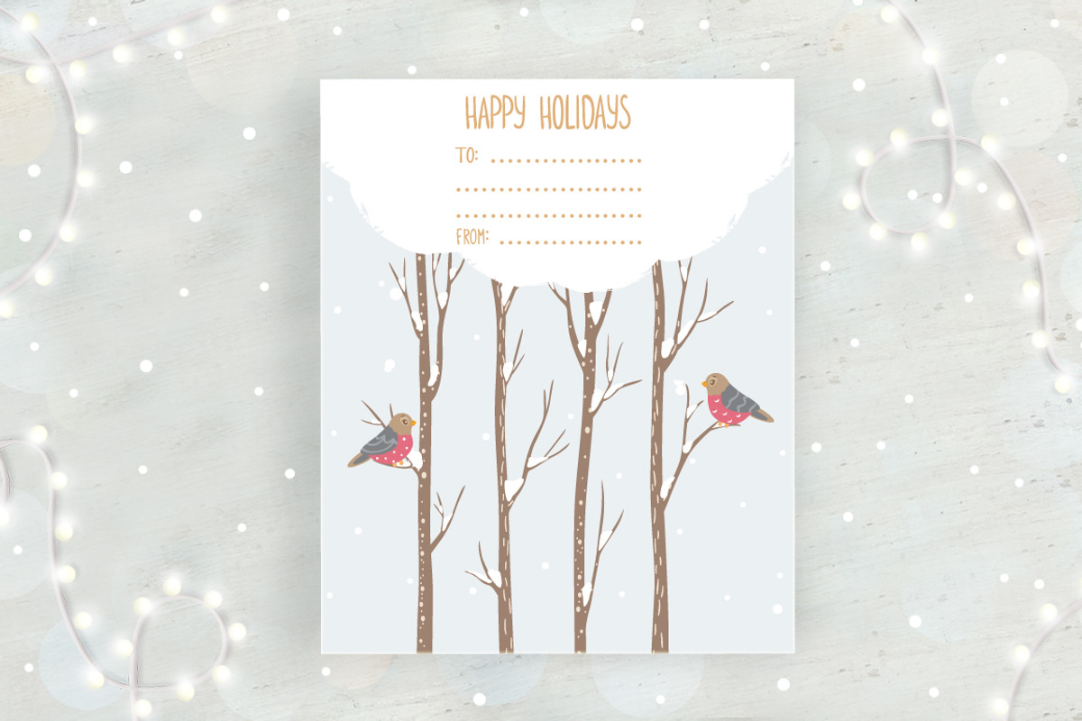 winter cards, an Animal Illustration by JulianArt (Photo 3 of 5)