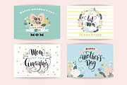15 greeting cards for Mother's Day, a Card Template by Nadia Grapes (Thumbnail 4 of 6)