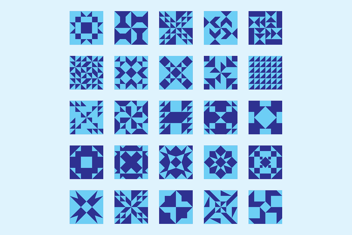 Quilt Patterns Icons, an Icon by GG Design (Photo 14 of 16)