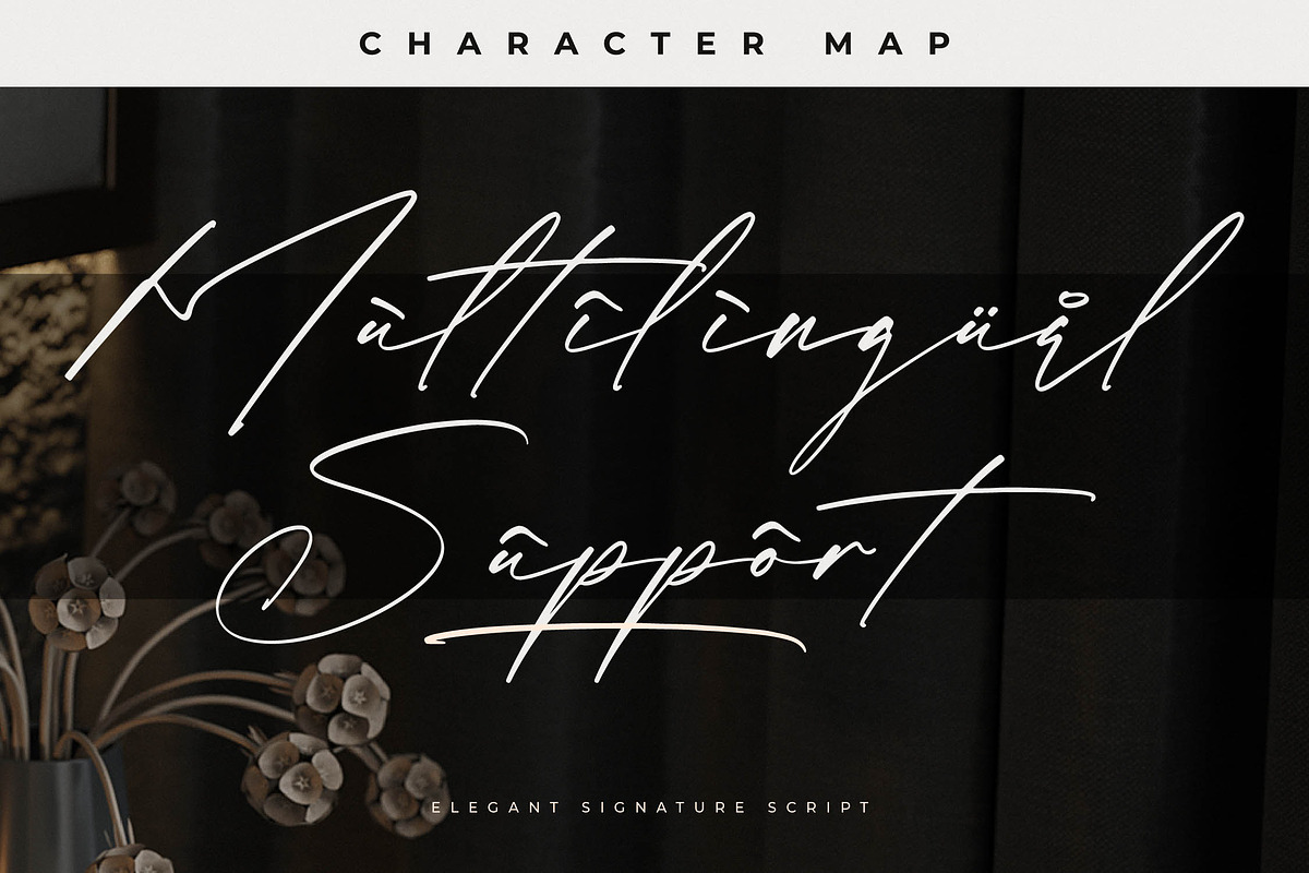 Rosatlinde Elegant Signature Script, a Script Font by Letterena Studios Script (Photo 12 of 15)