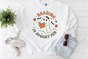 Cute Ghost Reading  PNG, an Illustration by Craft Nest (Thumbnail 5 of 6)