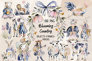 Blooming Country Set