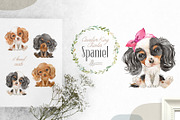 Puppy Paws 2. Watercolor Collection, an Illustration by OctopusArtis (Thumbnail 4 of 11)