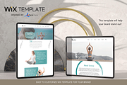 Yoga Coach Website Template - Wix, a Shopify Template by Parrot Designs (Thumbnail 1 of 4)