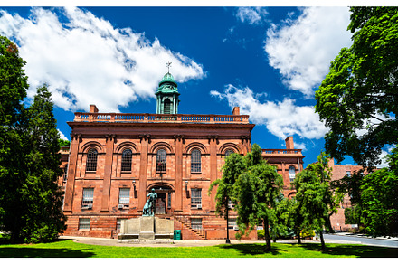 Red-sandstone Old Albany Academy