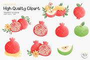 Rosh Hashanah, Jewish New Year, a Seasonal Illustration by Chonnieartwork (Thumbnail 2 of 7)