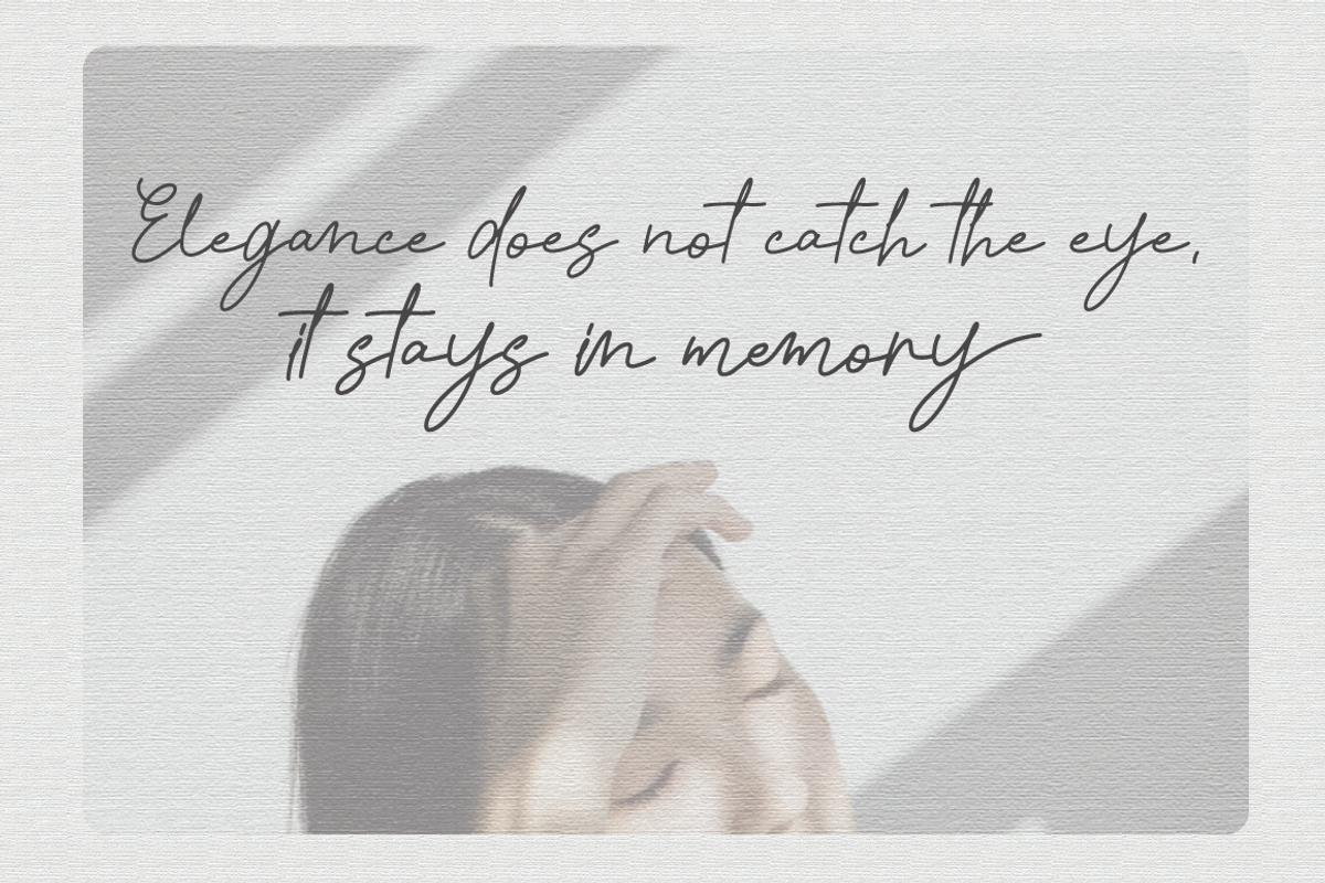 Rosseta Notes - Monoline Signature, a Script Font by Attype (Photo 2 of 8)