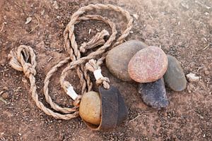 The Sling of David with Five Smooth Stones a Classic Story from