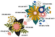 Folksy Textured Procreate Brushes 2, a Brush Add-On by On the Mark Designs (Thumbnail 7 of 8)
