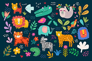 Cute baby animals collection, an Animal Illustration by MoleskoStudio (Thumbnail 4 of 33)