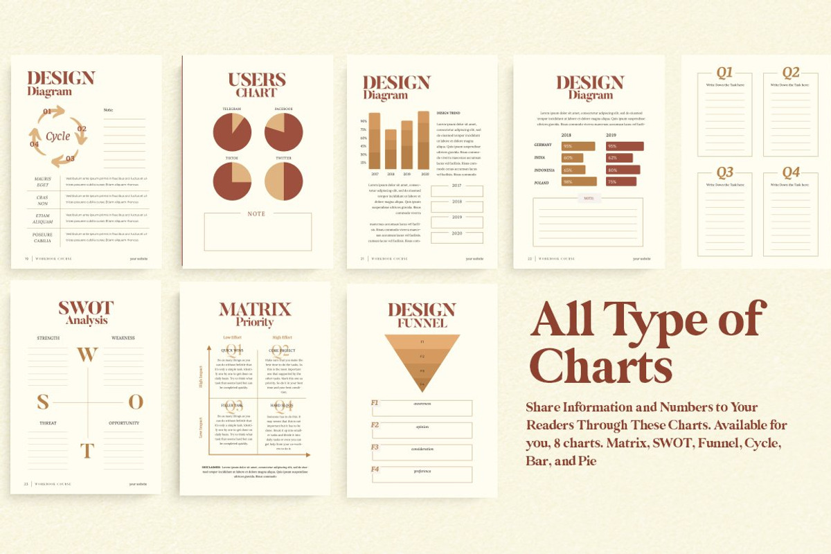 2in1 Bundle eBook + Workbook CANVA, a Magazine Template by Eviory (Photo 11 of 38)
