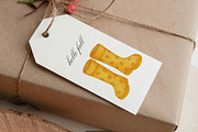 Autumn Elements - Cute Fall PNG, an Animal Illustration by PaintPixelCo (Thumbnail 7 of 10)