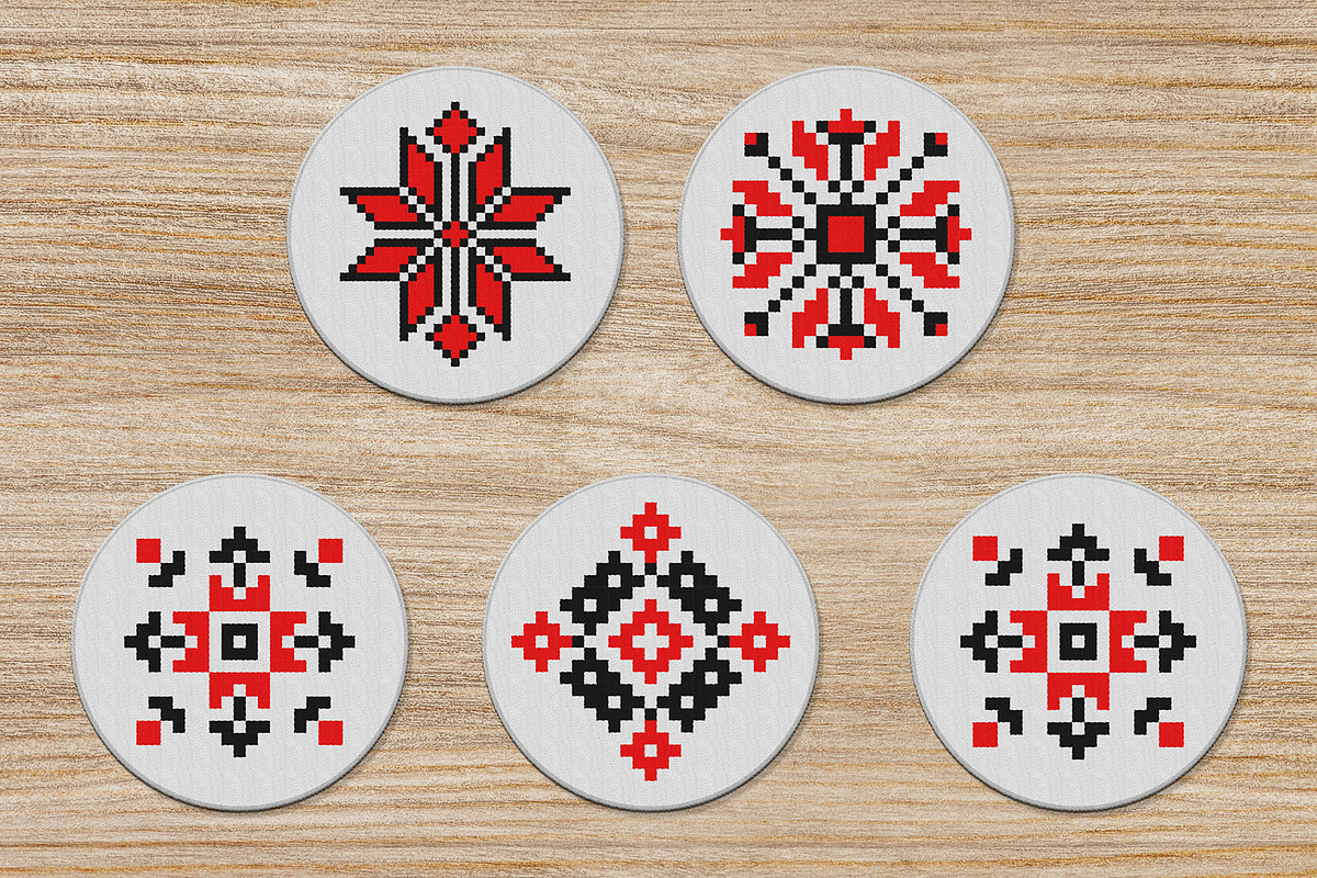 Romanian Folk Pattern Collection, an Object Graphic by Shyeno (Photo 19 of 19)