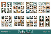 Cute Panda T-shirt Design Bundle, an Illustration by Sofia's Fashion (Thumbnail 3 of 3)