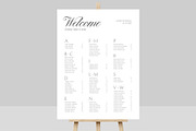 Wedding Seating Chart Sign Template, a Flyer Template by BrandPacks (Thumbnail 5 of 5)