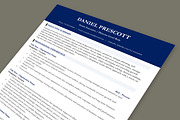ATS Resume Template | Modern CV Word, a Resume Template by Anjum Ilyas (Thumbnail 6 of 7)
