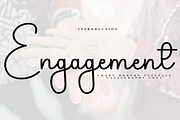 Engagement, a Handwritten Font by FreshTypeINK (Thumbnail 1 of 8)