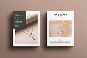 Jewelry Fashion Lookbook Template