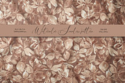 Mocha mousse flowers seamless patter, a Pattern Graphic by SirenaArt (Thumbnail 1 of 16)
