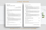 ATS Resume Template - BLAIR, a Resume Template by TheStandOutResume (Thumbnail 3 of 7)
