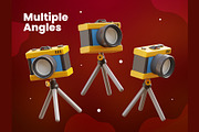 Cinema 3D Icons, an Object 3D Model by Rakata Studio (Thumbnail 4 of 7)