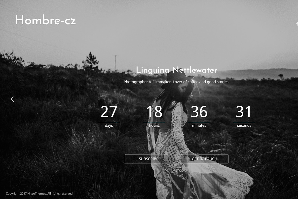 CMP Stylo - Coming soon theme, a WordPress Template by NiteoThemes (Photo 3 of 5)