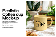 Coffee Cup Mockup, a Cups & Container Mockup by Nothing Fancy Mockups (Thumbnail 2 of 4)