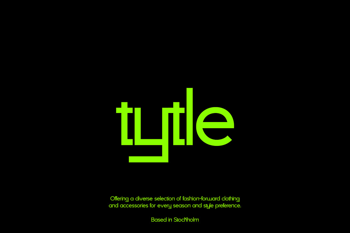 Tomahawk - Geometric & Unique Sans, a Sans Serif Font by subkulturetype (Photo 2 of 8)