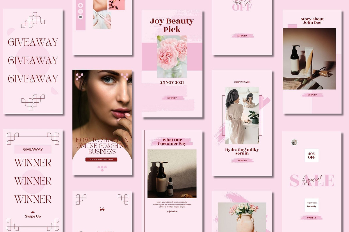 Flymingo Social Media Story Template, a Social Media Template by BoontenStudio (Photo 4 of 8)